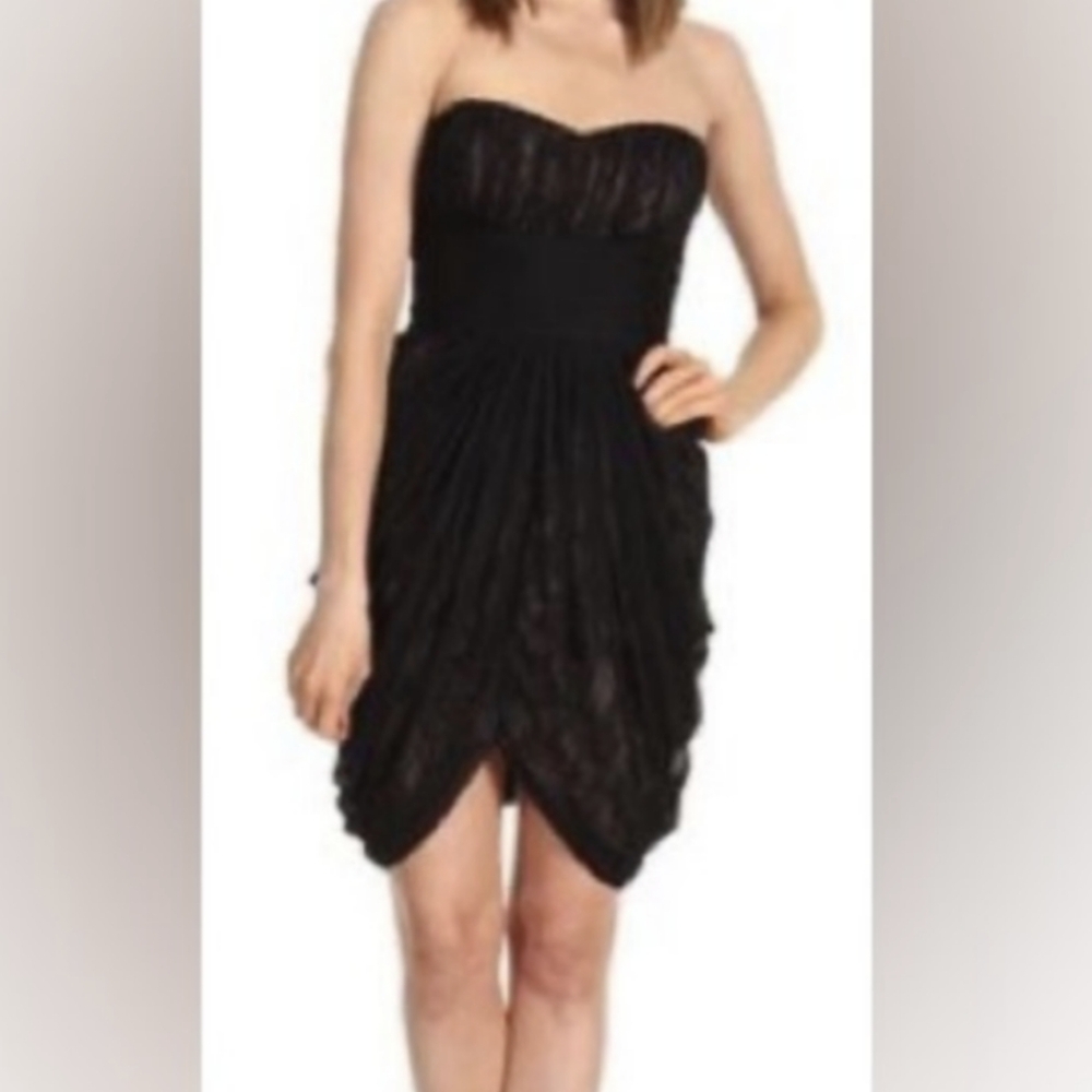 Max And Cleo Strapless Dress Size 10